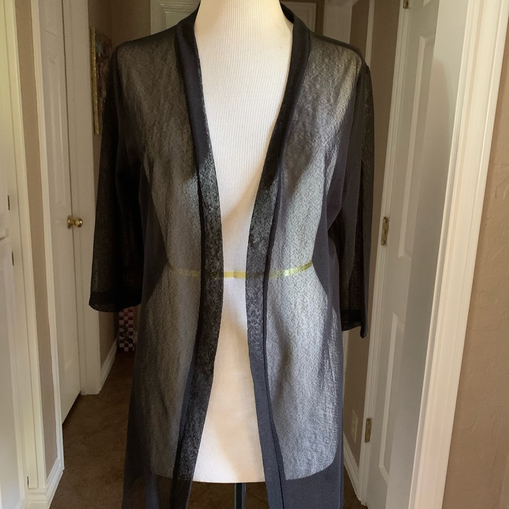 Lightweight cardigan black